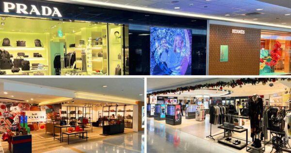 台北松山空港　免税エリア